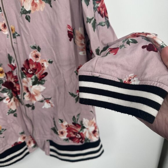 Torrid Women's Floral Bomber Jacket Size 6XL‎ - Picture 2 of 6